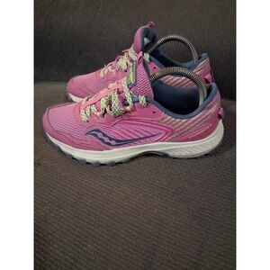 Saucony Excursion TR 15 Fuchsia Trail Running Shoes Sz 8